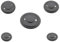 FIGEVIDA KIT 5 SPARTIFIAMMA PIANO COTTURA 2 PICCOLI + 2 MEDI + 1 GRANDE ADATTO PER REX ELECTROLUX AEG S4473/OR + S4474/OR + S4475/OR 8071266038 + 8071268026 + 8071267028