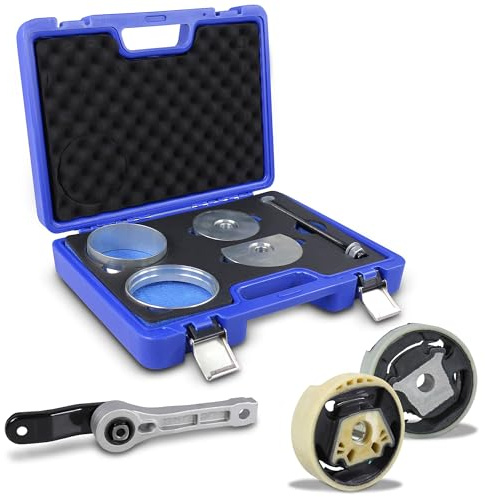 BESTPRICE Motorlager vorne + hinten + Montagewerkzeug