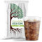 Stock Your Home 7 oz Clear Commercially Compostable Cold Cups Plant Based Eco Party Cup, Environmentally Friendly Recyclable Disposable Sustainable for Water, Wine & Beer Sample (100 Pack)