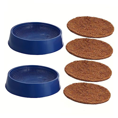 BESPORTBLE Austauschbare Verschleißfeste Taubennester Mit Nestpolstern Kompakte Brutplätze Für Haus Gartenvögel Praktische Brutnest-Liege Für Tauben Und Andere Wildvögel