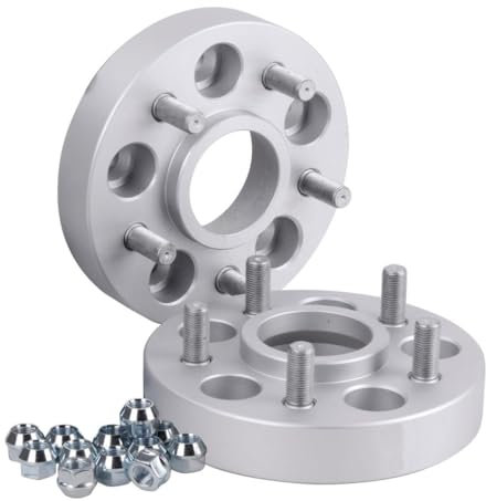 Hofmann Spurverbreiterung Aluminium 2 Stück (24 mm pro Scheibe / 48 mm pro Achse)