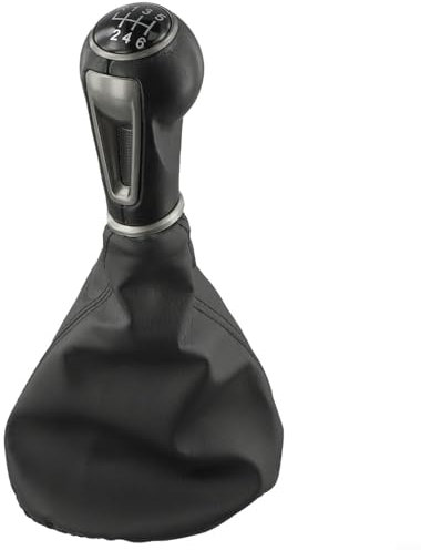 snowchecking 5/6 Gang Schaltknauf Hebel Schalthebel für Seat für Ibiza, Schaltsack Schaltknauf Ersatz Innenzubehör (6. Gang)