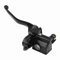 VOBOR Pompa Freno Anteriore Moto, Alluminio Pompa Freno Anteriore Destra Universale, Manubrio Leva Freno Giusto Moto Sostituzione per Rancher Sportrax Rincon 250 350 400 450