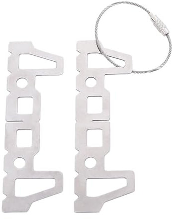 Camping Stove Stand – Stainless Steel Portable Pot Stand for Outdoor Cooking – Lightweight & Stove Support for Hiking, Backpacking, Fishing & Use