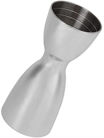 Generic Jigger, u -förmige Bar Bartending Messung von Jigger Gold Plattiert Edelstahl Wein Messung Tasse Messen Sie Gold für Bar Cocktail Party Home Küche (Spiegellicht)