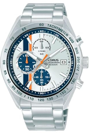Lorus Herren Uhr Quarz mit Edelstahlgehäuse