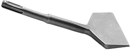 Pala De Barro Cincel de martillo eléctrico 3 pulgadas ancho, cincel baldosas curvado en ángulo alta resistencia