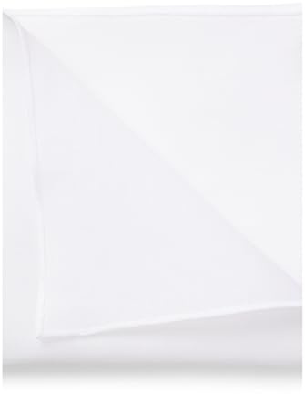 BOSS Herren C-POCKET SQ.-251 Einstecktuch aus Leinen Weiß Stck