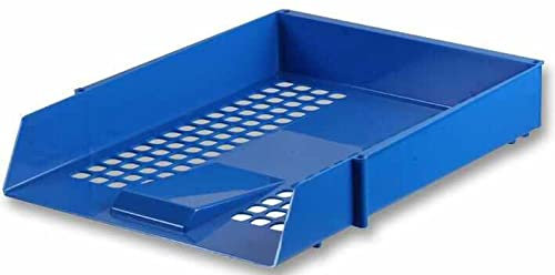 Q-Connect Plastic Letter Tray - Blue
