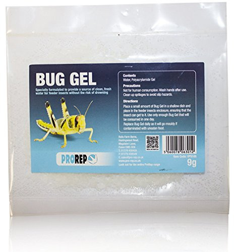 ProRep Bug Gel Refill Pack 9g | Granules | Health Care for Reptiles & Amphibians | Bug Hydration | 9g Sachet