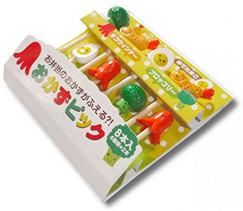 Japonmania 3741 Lebensmittel-Picker, Bento-Box, Kunststoff, mehrfarbig