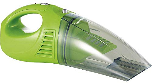 TV Das Original 04380 Akku-Handstaubsauger | Nass-Sauger und Trocken-Sauger in einem | Kabellos dank 4,8 V Akku | Inkl. Diverser Aufsätze | Ideal auch fürs Auto | Grün
