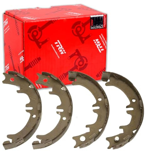 TRW GS8446 Bremsbackensatz, Feststellbremse | Kompatibel mit: LEXUS GS, GS, GS, IS I, IS SportCross, LS, RX, SC Cabriolet, TOYOTA AVENSIS VERSO, PREVIA I, PREVIA II