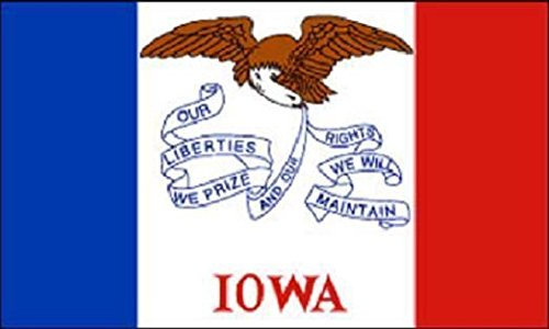 U24 Flagge Fahne Iowa 90 x 150 cm