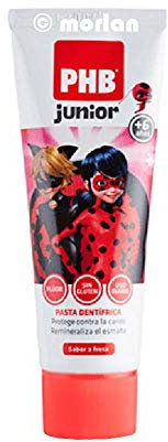 PHB Junior Paste Dent 6-9 Year Strawberry 75 ml