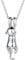 Iszie 925 Sterling Silver Sweet Little Cute Kitten 3D Cat Lover Pendant Necklace For Girls Women