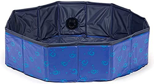 Karlie Pool K Piscina Doggy Azul/Negro 160 X 30Cm, Produktfarbe, 160 x 30 cm
