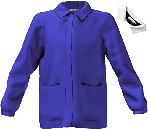 siggi Kasack Grundschule Kinder mit Reißverschluss, Farbe Blau, Größe 8 Jahre - 128 cm, Kornblumenblau, 8 Jahre