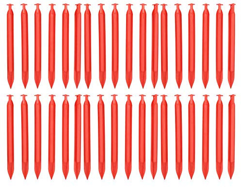 36 pc Heavy Duty Plastik Zelt Markisen Markisen Pegs für Camping 220 mm lang