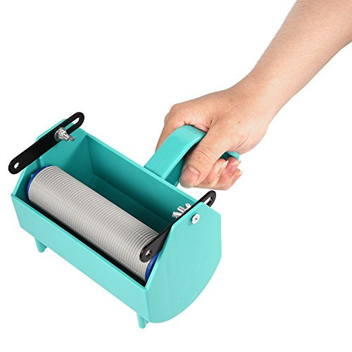 5 Patterned Paint Roller, Decorative Texture Roller Single Color Painting Machine with Plastic Handle for DIY Home Wall Decoration