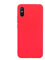 CUZZCASE Kompatibel mit Xiaomi Redmi 9A Hülle Case Silikon Schutzhülle Handyhülle,Outdoor Stoßfest Schutzhülle Schmaler Telefonschutz-Stoßfest-Rot