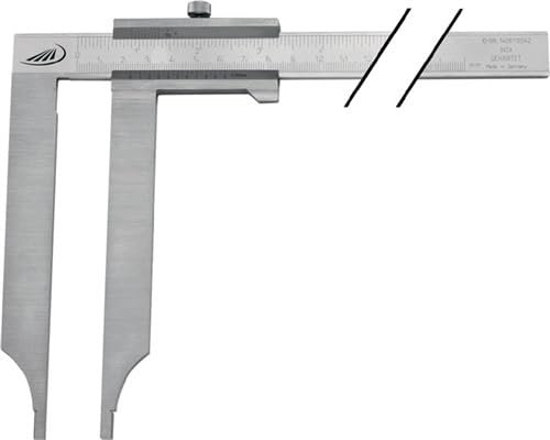 Werkstattmessschieber 2000mm Schnabel-L.300mm H.PREISSER