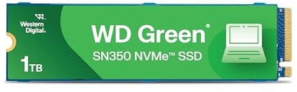 WD Green SN350 NVMe SSD 1TB M.2