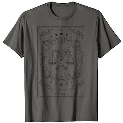 Waage Geburtstag Geschenk Sternzeichen Waage T-Shirt