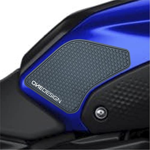 Aufkleber Tank seitenschutz für Yamaha MT-07 (SCHWARZ)