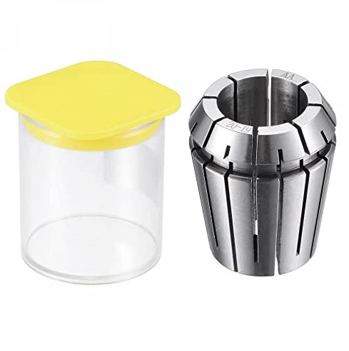 sourcing map ER32 Federspannzange, 20 mm Bohrfutter für CNC-Graviermaschine Drehmaschine Fräsen