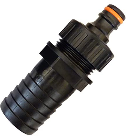 netSells - Auswahl Größe - kompakter Adapter für Gardena Stecksystem auf 25 32 38 mm Pool Schlauch Schlauchverbinder Schlauchadapter, Hier: 1 Stück Ø 32 mm