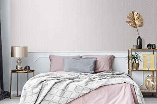 Superfresco Easy Neilo Geometric Grey/Rose Gold Wallpaper (was £20)