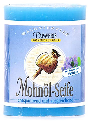 Waldviertler Mohnölseife Veilchen 100g
