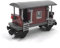 YLtremker Technik Bahnhof Waggon Bausteine, Retro City Dampflokomotive Zug Bausteine, Frachtcontainer Güterzug Personenzug Spielzeug (Retro-Zug)