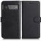 DENDICO Hülle für Google Pixel 6 Pro, PU Leder Brieftasche Handyhülle, Flip Tasche TPU Schutzhülle mit Kartenfach für Google Pixel 6 Pro, Schwarz
