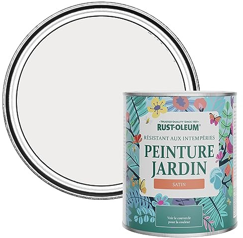 Rust-Oleum Purple Mould-Resistant Garden Paint In Satin Finish - Fleur 750ml