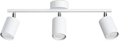 Sollux Deckenlampe LED - Deckenleuchte Wohnzimmer - LED-Lampen - LEMMI 3 Weiß - GU10-Fassung - Glühbirne Nicht im Lieferumfang Enthalten