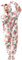 Focupaja Pigiama Fuzzy Donna con Cappuccio Adulto Onesie Zipper Caldo Pile Stampato Inverno Sleepwear Natale Jumpsuit Foglia XL