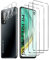 Zicurz 3+3 Stück Schutzglas für Xiaomi Mi 10T Pro 5G, für Panzer Schutz Glas, 3 Stück Schutzfolie und 3 Stück Kamera-Schutzglas, HD Displayschutz, Blasenfrei, für Xiaomi Mi 10T Pro 5G