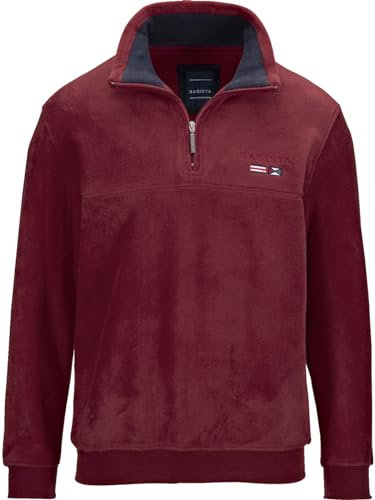 BABISTA Herren Fleece-Sweatshirt Fiorivesto dunkelrot, 56