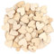 Giantree 100 Stück 4cm Holzherzen zum Beschriften, Herzdekoration Holz DIY Handwerk Holz Herzen Unbehandelt Unbemalt Holzherzen Beschriften für Tischdekoration Hochzeit Geburtstag Weihnachten(4CM)