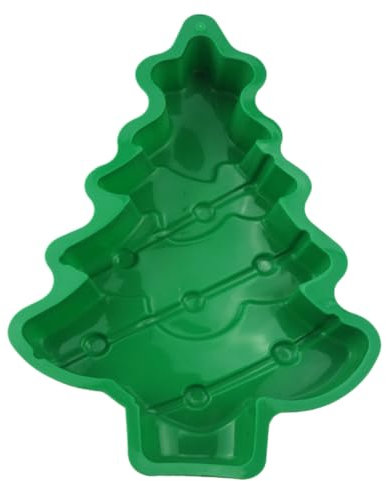 PHENOFICE DIY Cake Cup Muffin Mold Christmas Tree Moulds Festive Baking Christmas Tree Mould