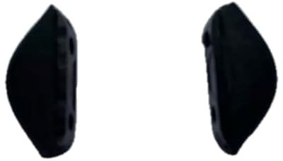 POLARLENS Black Rubber Nose Pad Kit Replacement for-Oakley Det Cord Sunglasses
