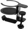 PRETYZOOM 360° Rotating Headset Stand and Desk Cup Holder Gaming PC Accessories Headphone Holder for Under Desk Convenient Cup Holder for Gaming Setup