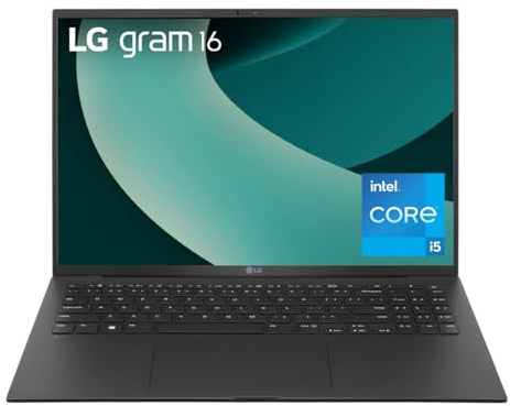 LG, 16 Zoll, gram, Notebook, 40.6cm, Intel i5, 16GB DDR4, 512GB Dual SSD, Garantie 24 Monate, 2560 x 1600, Dolby Atmos, 16ZB90RU-G.AP55G