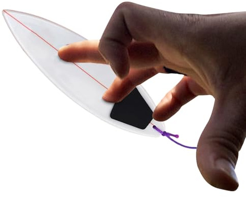 Mini-Surfbretter für Finger | Kreative Mini-Surfbretter für Finger | Surfbrett für Surffähigkeiten, Finger-Surfbrett für Autofahrt, Weihnachtsgeburtstagsgeschenk über 3-jährige Kinder