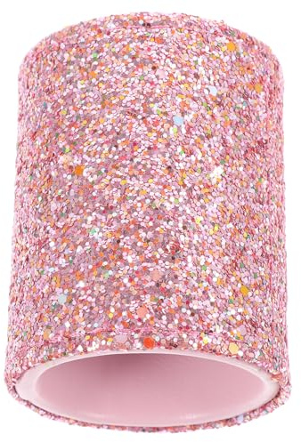 FIXOSHEE Boîte Rangement Pinceaux Maquillage Petite Portable Brillante Organisateur Pratique Sécurisé Rose