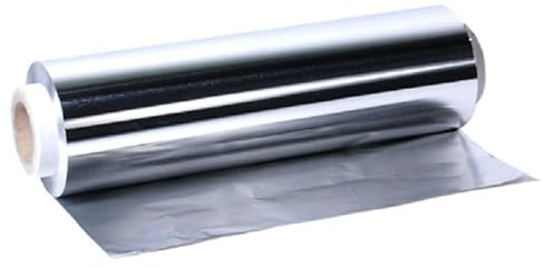 CODA - Papel de Aluminio Profesional 29x300 - Envio 24 h - Hostelería, Cocina, Peluquería - Rollo Industrial Universal Aluminio - Alta Categoría - 1,2 kg - Resistente - Maleable y Dúctil (1)