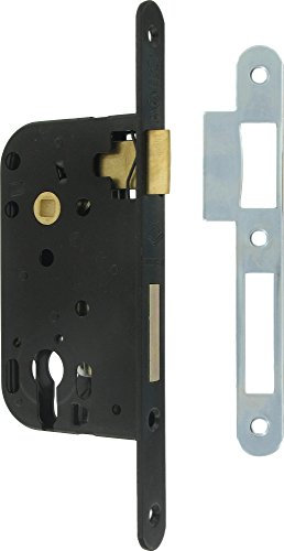 Jpm - Serrure à larder axe 50 mm série Multibat 1 point / VG - Bout carre sans cylindre - Droite