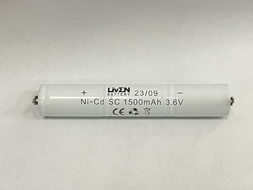 NX - Batteria lampada d'emergenza 3xSC ST4 Faston 4.8mm+ 2.8mm 3.6V 1.6Ah